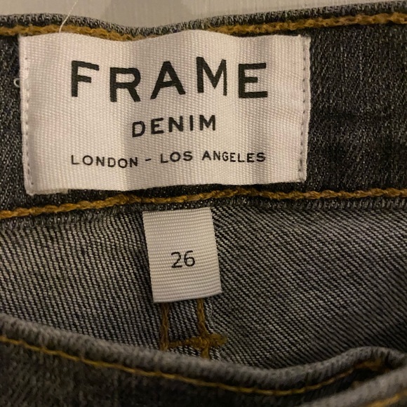 FRAME “Le Skinny de Jeanne” in Greenwich Size 26 - Picture 4 of 7